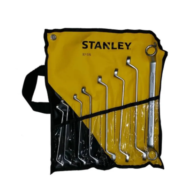 Bộ cờ lê 2 đầu vòng góc lượn 75 độ 8 chi tiết Stanley 87-576-1