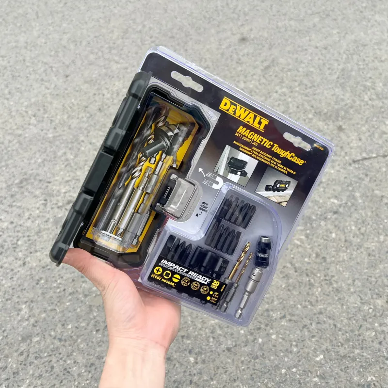 Bộ mũi tuốc nơ vít DeWALT có hộp từ tính DWMTCIR20 (20 chiếc)