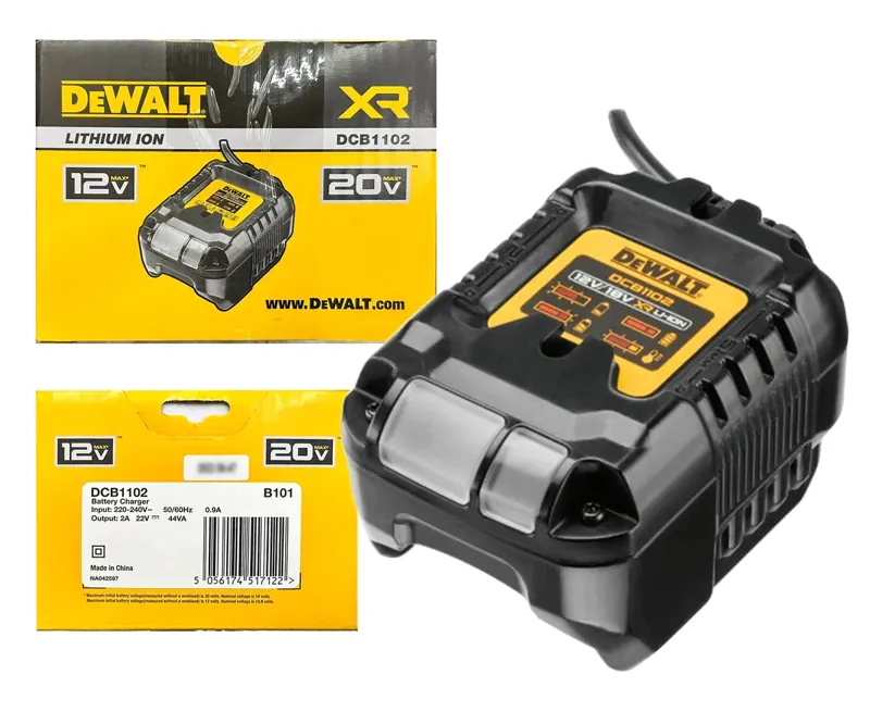 Bộ sạc pin 12-20V DeWALT DCB1102-B1