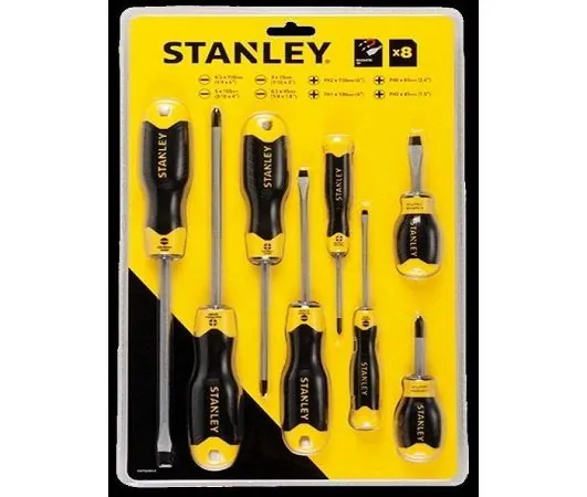 Bộ tuốc nơ vít 8 chi tiết Stanley STMT66673