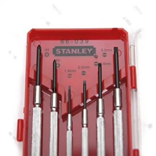 Bộ vít đồng hồ điện tử cán nhôm Stanley STHT66039- 8