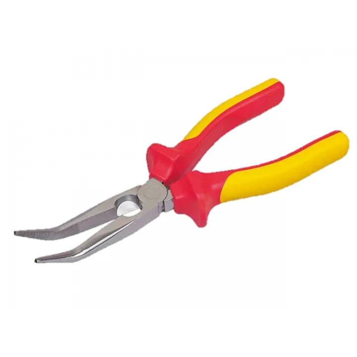 Kìm nhọn mỏ cong chuyên dùng Stanley 84-008 8''/200