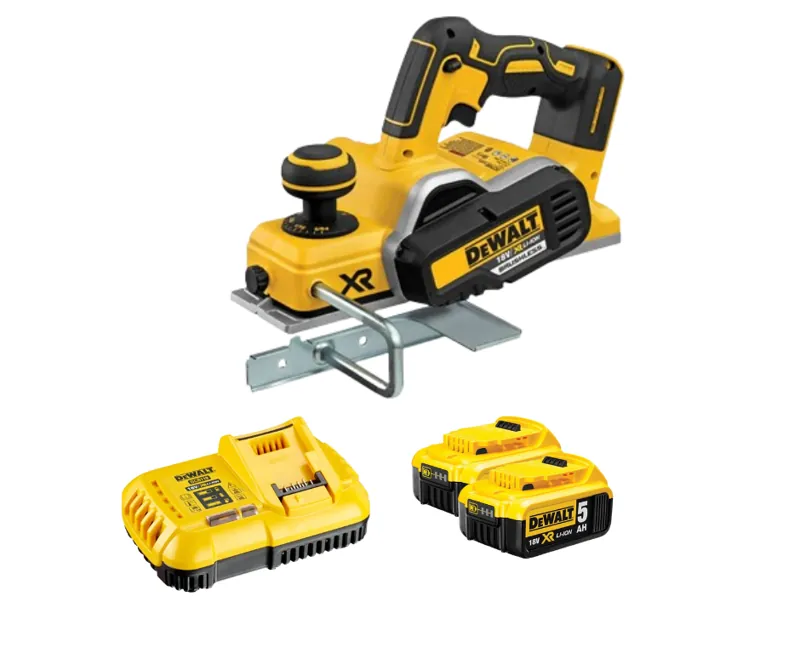 Máy bào cầm tay DeWALT DCP580P2(kèm 02 pin 5.0Ah+ sạc)