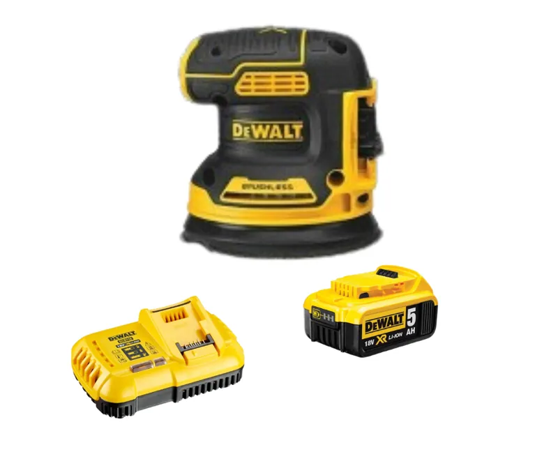 Máy chà nhám cầm tay DeWALT DCW210P1 18V( kèm 1 pin 5.0Ah+ sạc)