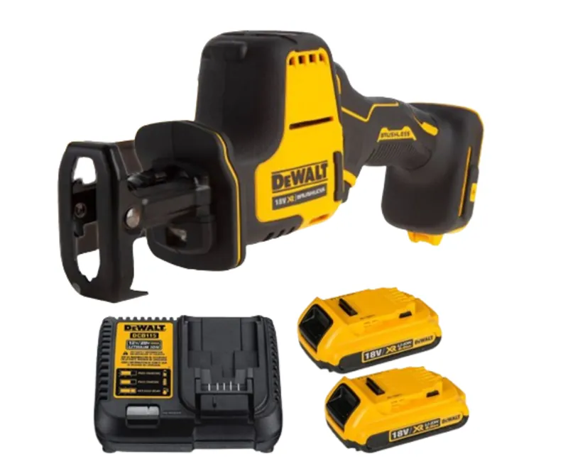 Máy cưa cầm tay DeWALT DCS369D2 20V max(kèm 02 pin 2.0Ah + sạc)
