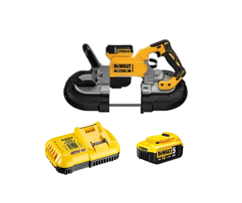 Máy cưa cầm tay DeWALT DCS374P1 18V( kèm 1 pin 5.0Ah+ sạc)