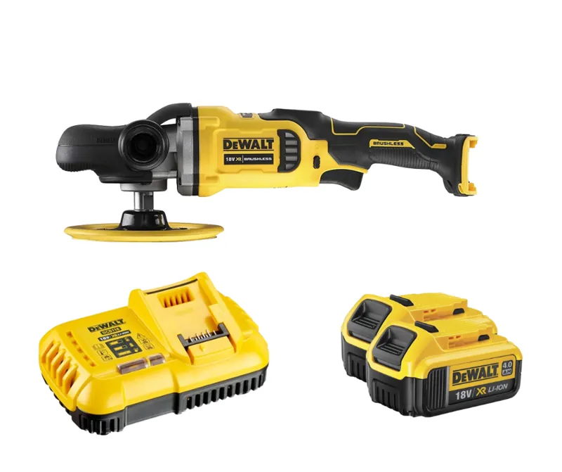 Máy đánh bóng cầm tay DeWALT DCM849M2(kèm 02 pin 4.0Ah + sạC)