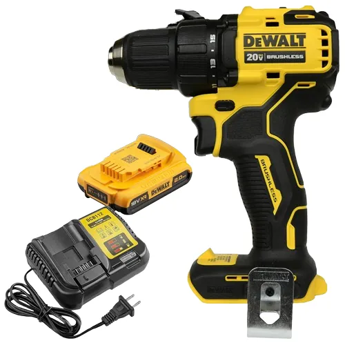 Máy khoan cầm tay DeWALT DCD708D1 20Vmax/BL( kèm 01 pin 2.0Ah + sạc)