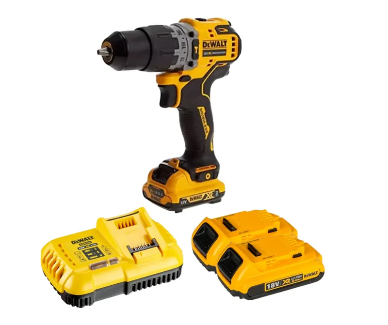 Máy khoan vặn vít dùng pin DeWALT DCD706D2-KR ( 2 Pin 2Ah+ Sạc)