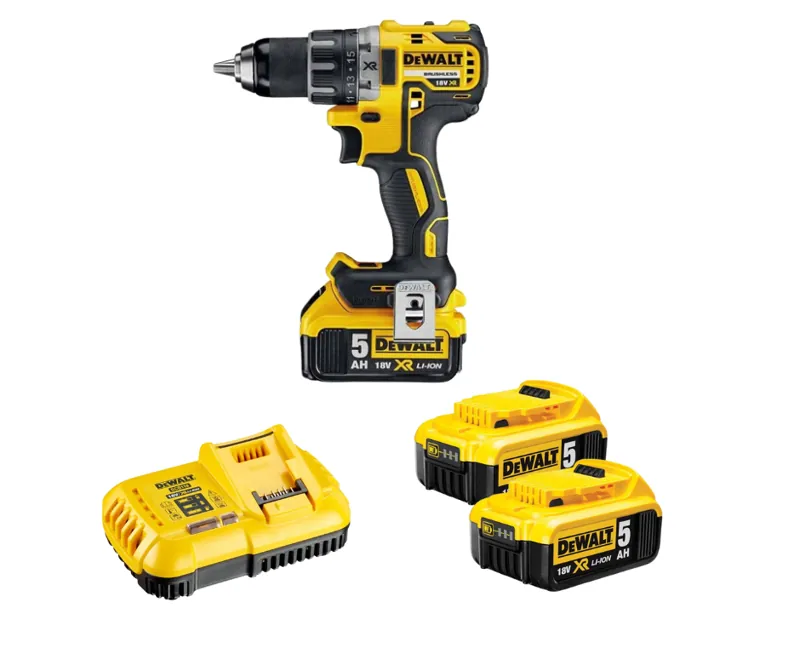 Máy khoan vặn vít dùng pin DeWALT DCD796P2( 2 Pin 18v 5Ah+ Sạc)