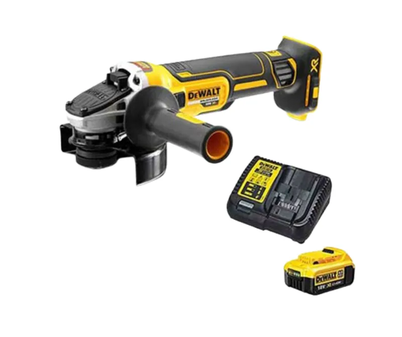Máy mài cầm tay DeWALT DCG405M1 18V/BL( kèm 1 pin 4.0Ah+ sạc)