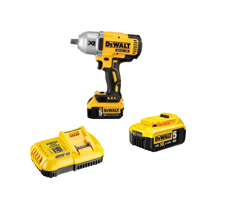 Máy siết bulon cầm tay DeWALT DCF899P1 18V( kèm 01 pin 5.0Ah+ sạc)