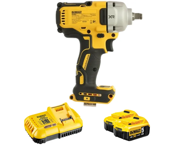 Máy siết bulong cầm tay DeWALT DCF891P2 (KÈM 02 PIN 5.0 + SẠC)
