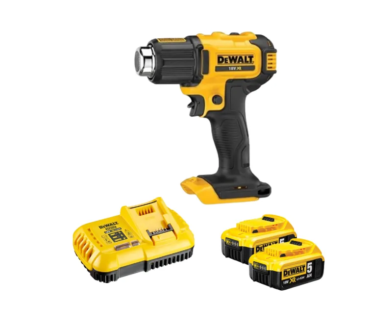 Máy thổi hơi cầm tay DeWALT DCE530P2( kèm 2 pin 5.0Ah+sạc)