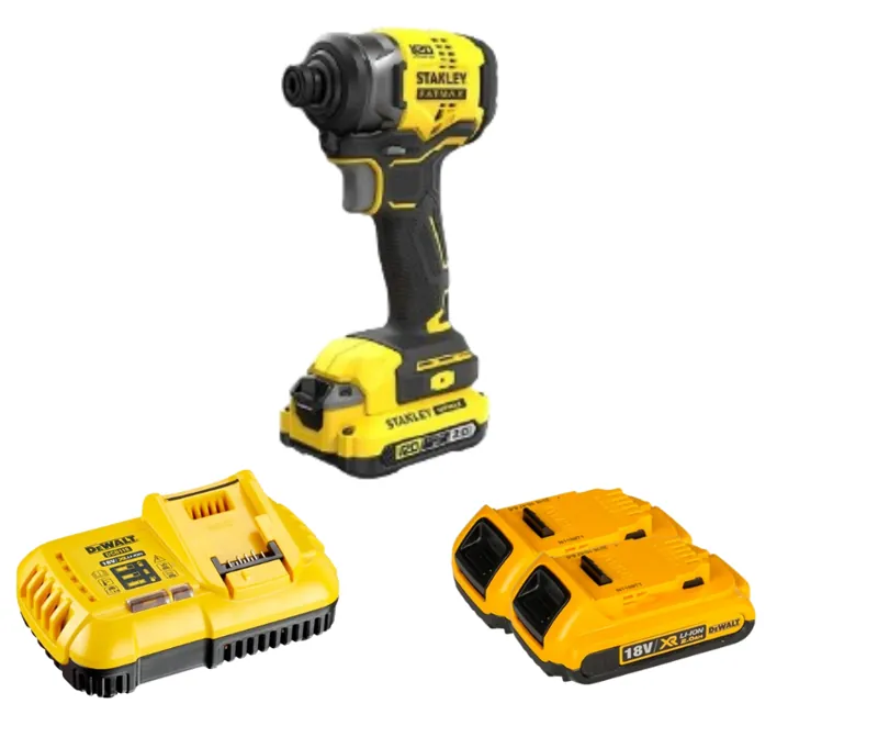 Máy vặn vít cầm tay Stanley SBI810D2K-B1(kèm 02 pin 2.0Ah + sạc)
