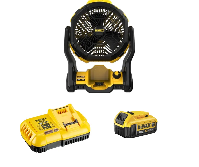 Quạt bàn DeWALT DCE512M1(kèm 01 pin 4.0Ah + sạc)